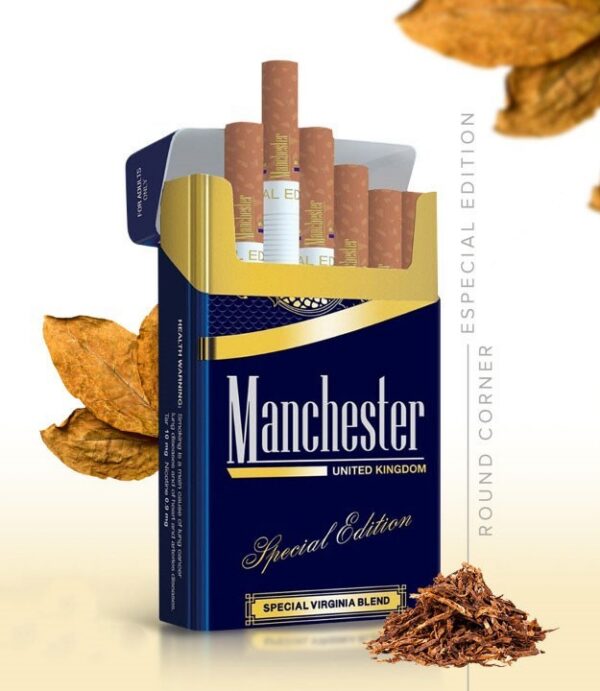 Manchester United Blue Cigarettes health reference on CigWiki