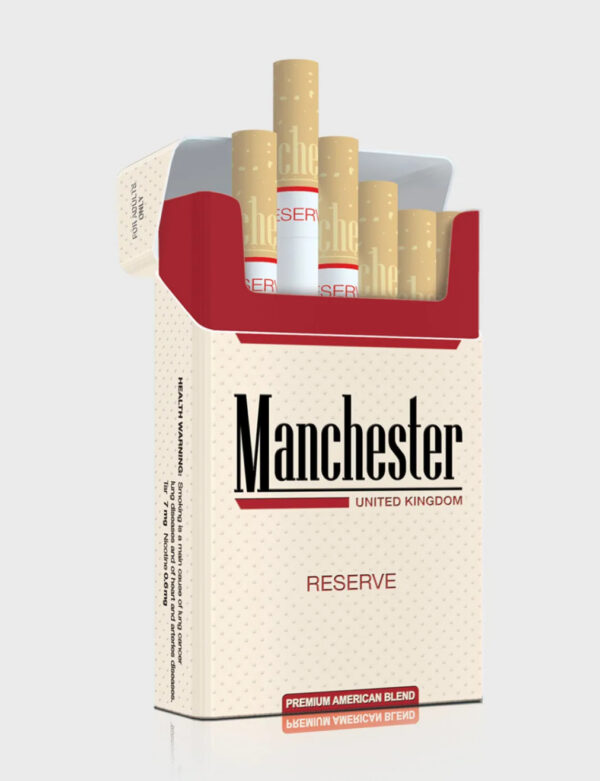 Manchester United Kingdom Reserve Cigarettes health reference on CigWiki
