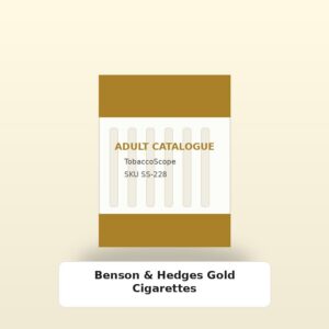 Benson & Hedges Special Filter 10mg Cigarettes adult-only catalogue product image on TobaccoScope