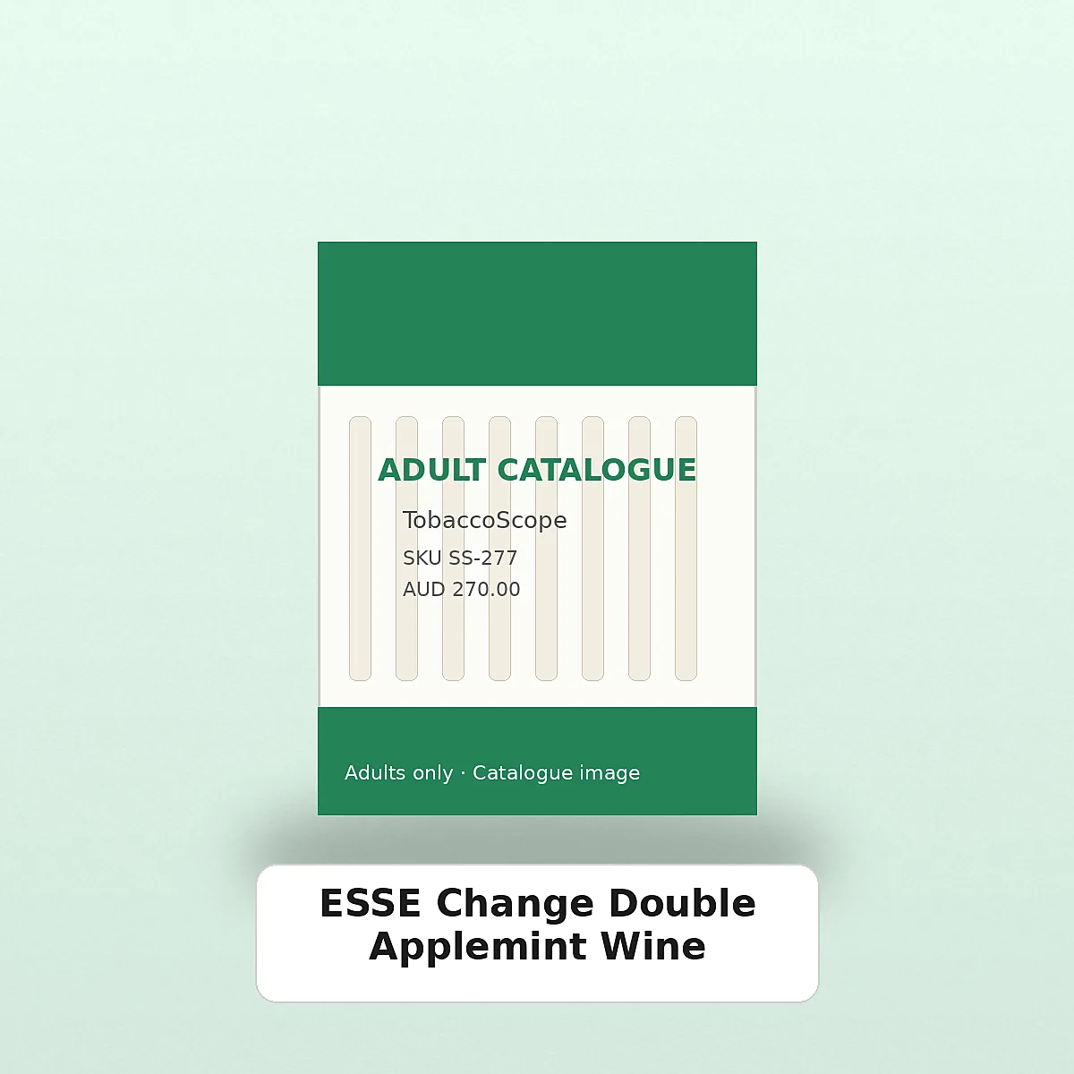 ESSE Change Double Applemint Wine adult-only catalogue product image on TobaccoScope