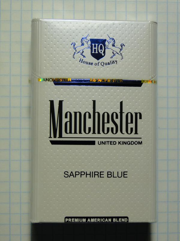Manchester Sapphire Blue Cigarettes health reference on CigWiki