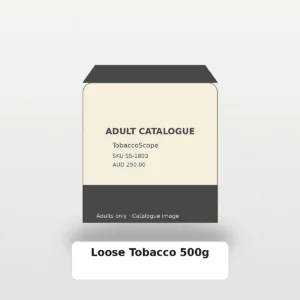 Loose Tobacco 500g adult-only catalogue product image on TobaccoScope