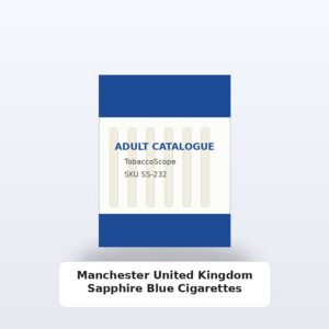 Manchester United Kingdom Sapphire Blue Cigarettes adult-only catalogue product image on TobaccoScope