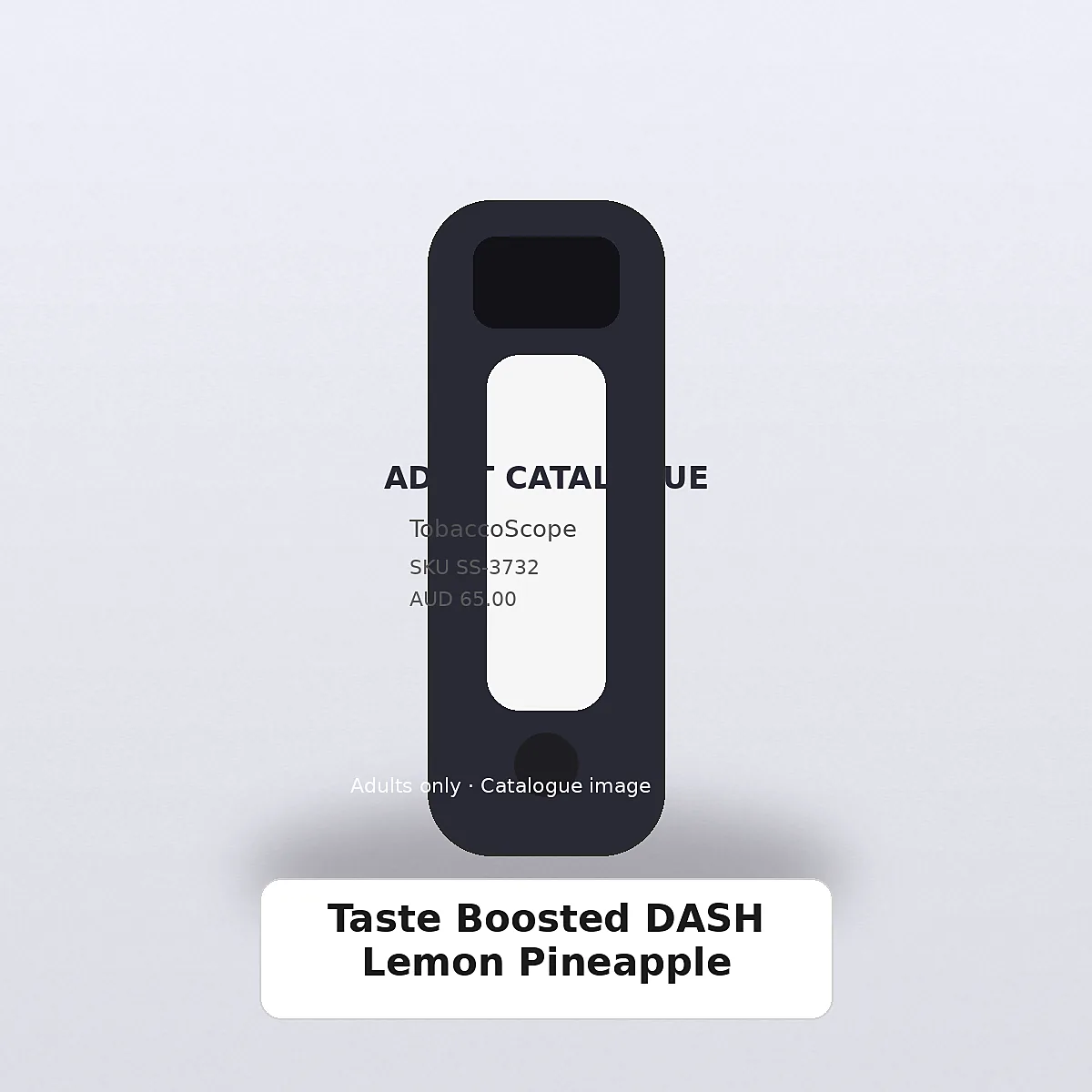 Taste Boosted DASH Lemon Pineapple adult-only catalogue product image on TobaccoScope