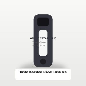 Taste Boosted DASH Lush Ice adult-only catalogue product image on TobaccoScope