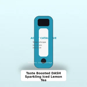 Taste Boosted DASH Sparkling Iced Lemon Tea adult-only catalogue product image on TobaccoScope