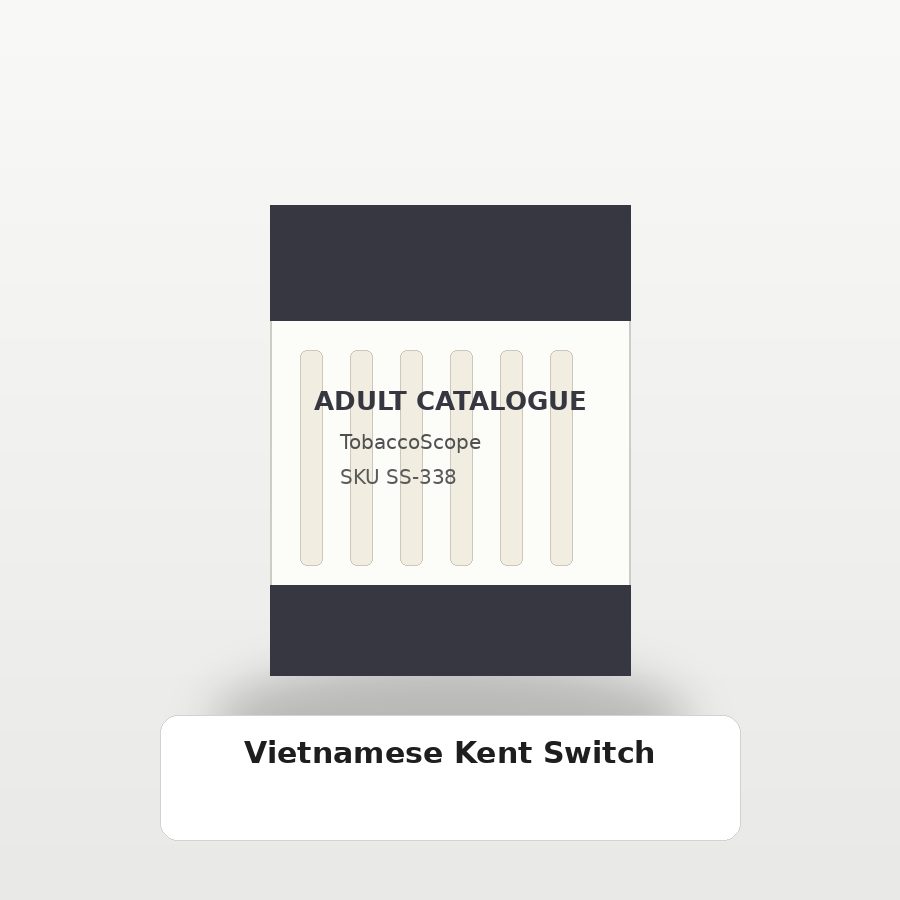 Vietnamese Kent Switch adult-only catalogue product image on TobaccoScope
