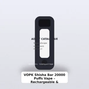 VOPK Shisha Bar 20000 Puffs Vape – Rechargeable & Flavor-Rich adult-only catalogue product image on TobaccoScope