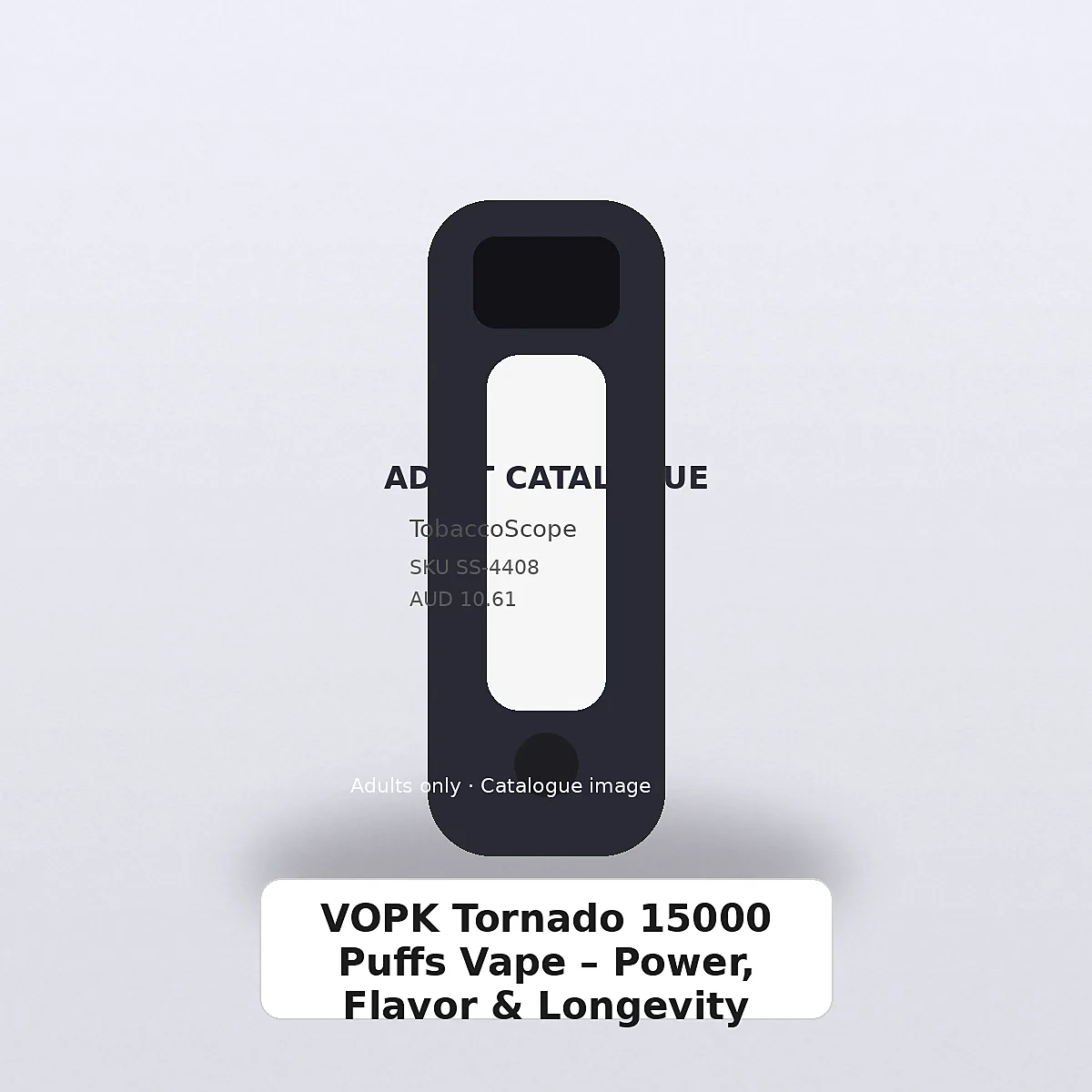 VOPK Tornado 15000 Puffs Vape – Power, Flavor & Longevity adult-only catalogue product image on TobaccoScope