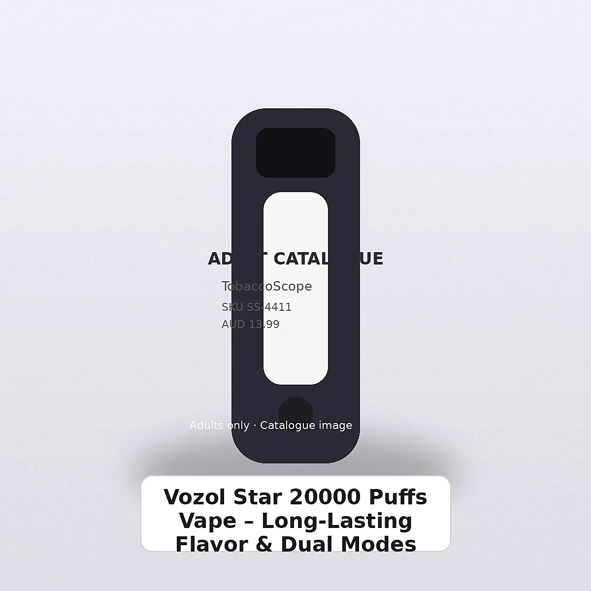 Vozol Gear Power 20000 Puffs Vape – Dual Mode & Long-Lasting adult-only catalogue product image on TobaccoScope