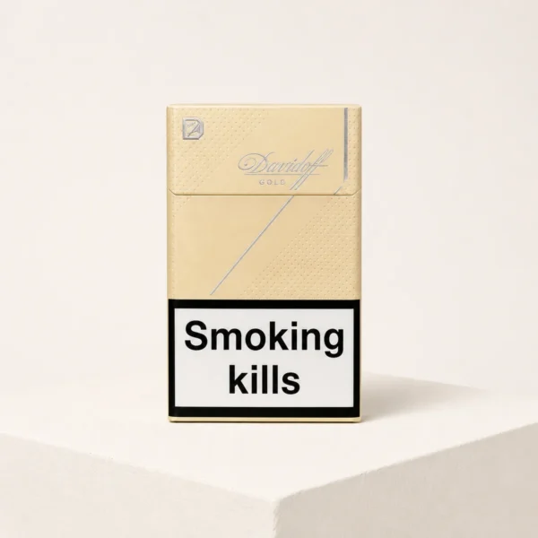 Davidoff Gold packaging photographed for a neutral product reference entry page