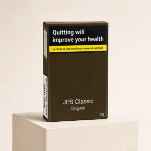 JPS Classic Original packaging photographed for a neutral product reference entry page