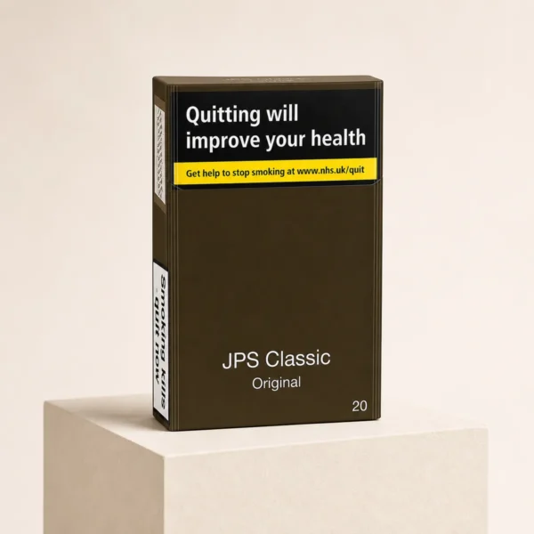 JPS Classic Original packaging photographed for a neutral product reference entry page
